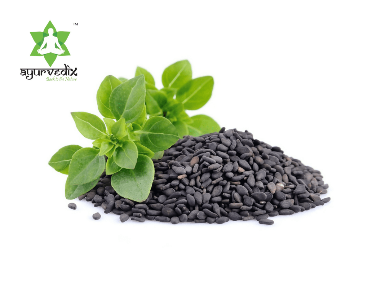 Ayurvedix Nutritious Basil Seeds Ayurvedix