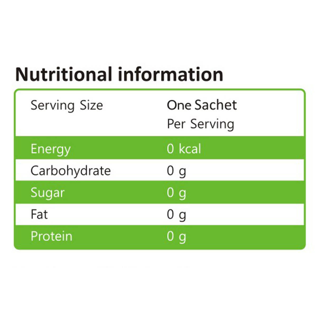 Zevic Stevia Zero Calorie Sachets Zevic