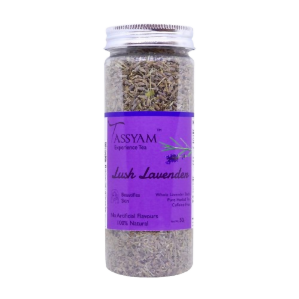 Tassyam Organics Lush Lavender Buds Herbal Tisane - Safuron