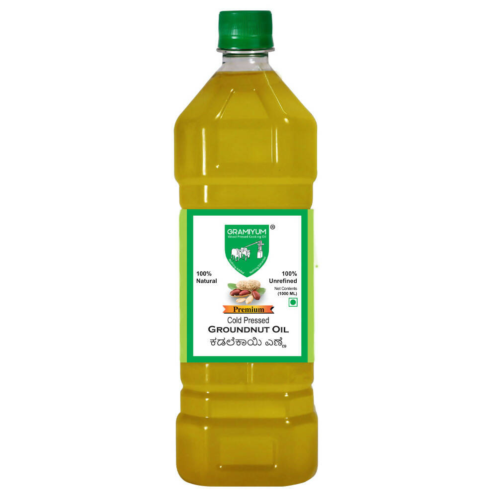 Gramiyum Groundnut Oil (Cold Pressed) - Safuron