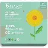 Teabox Organic Dandelion Green Tea Bags Teabox