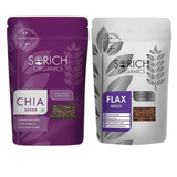 Sorich Organics Flax Seeds and Chia Seeds - Safuron