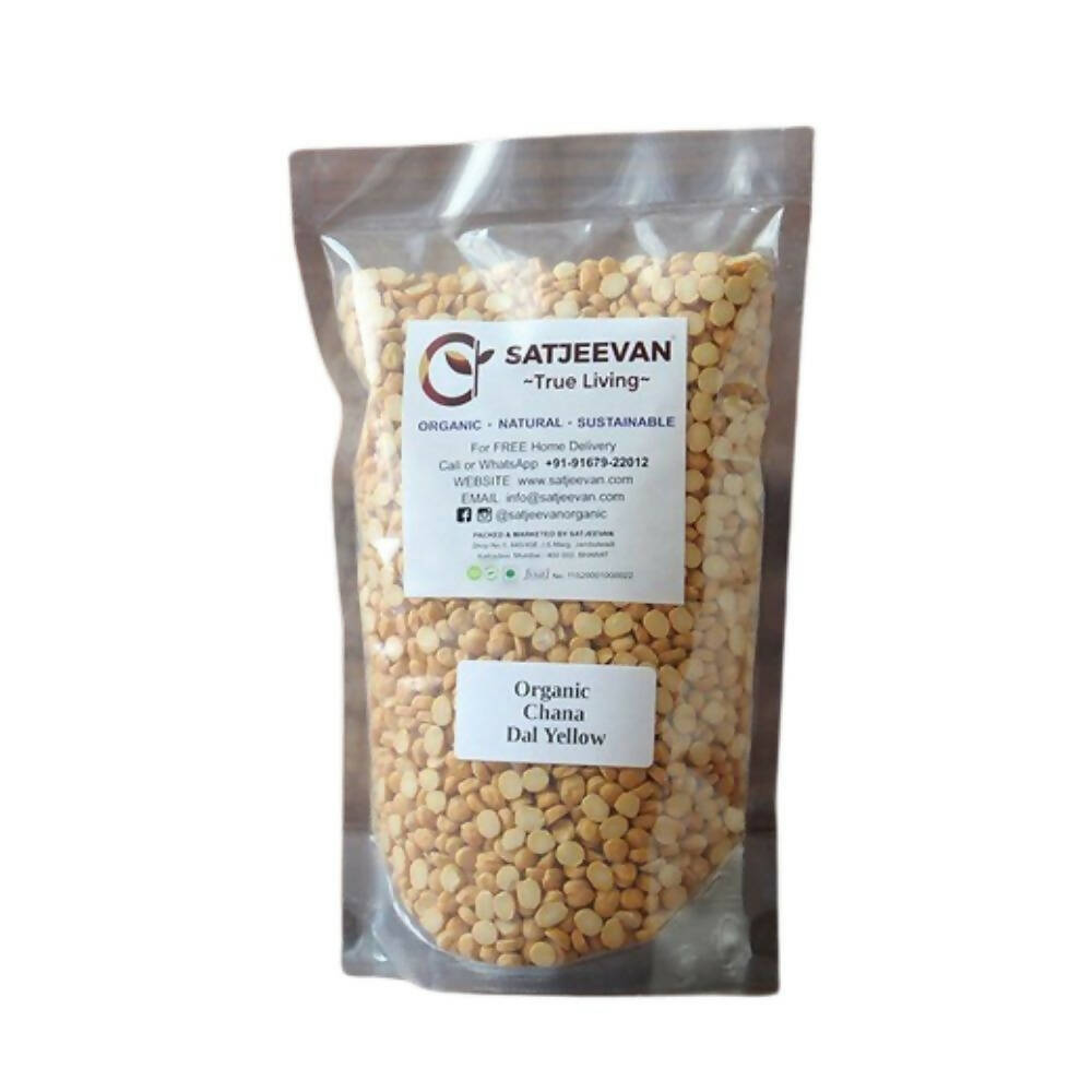 Satjeevan Organic Chana Dal Yellow Satjeevan