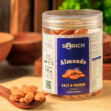 Sorich Organics Salted & Black pepper Almonds Sorich