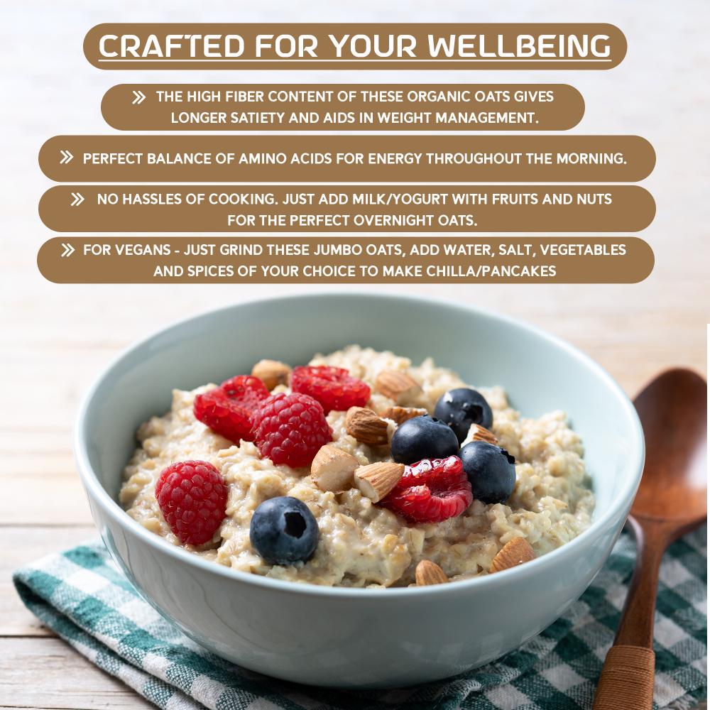 IKAI Organic Jumbo Oats IKAI