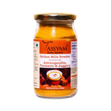 Tassyam Organics Ashwagandha Turmeric Golden Milk Latte with Jaggery - Safuron