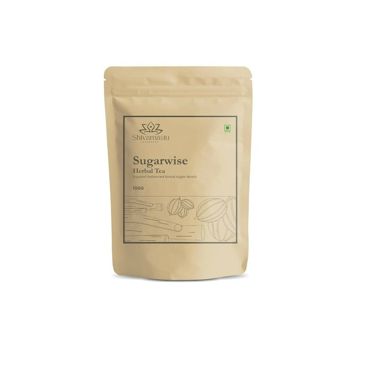 Shivamastu Ayurveda Sugarwise Herbal Tea - Safuron