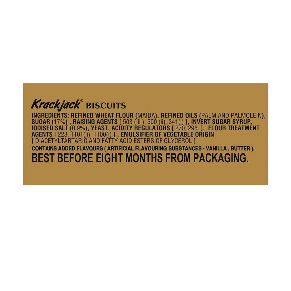 Parle Krack Jack Biscuits Genie India