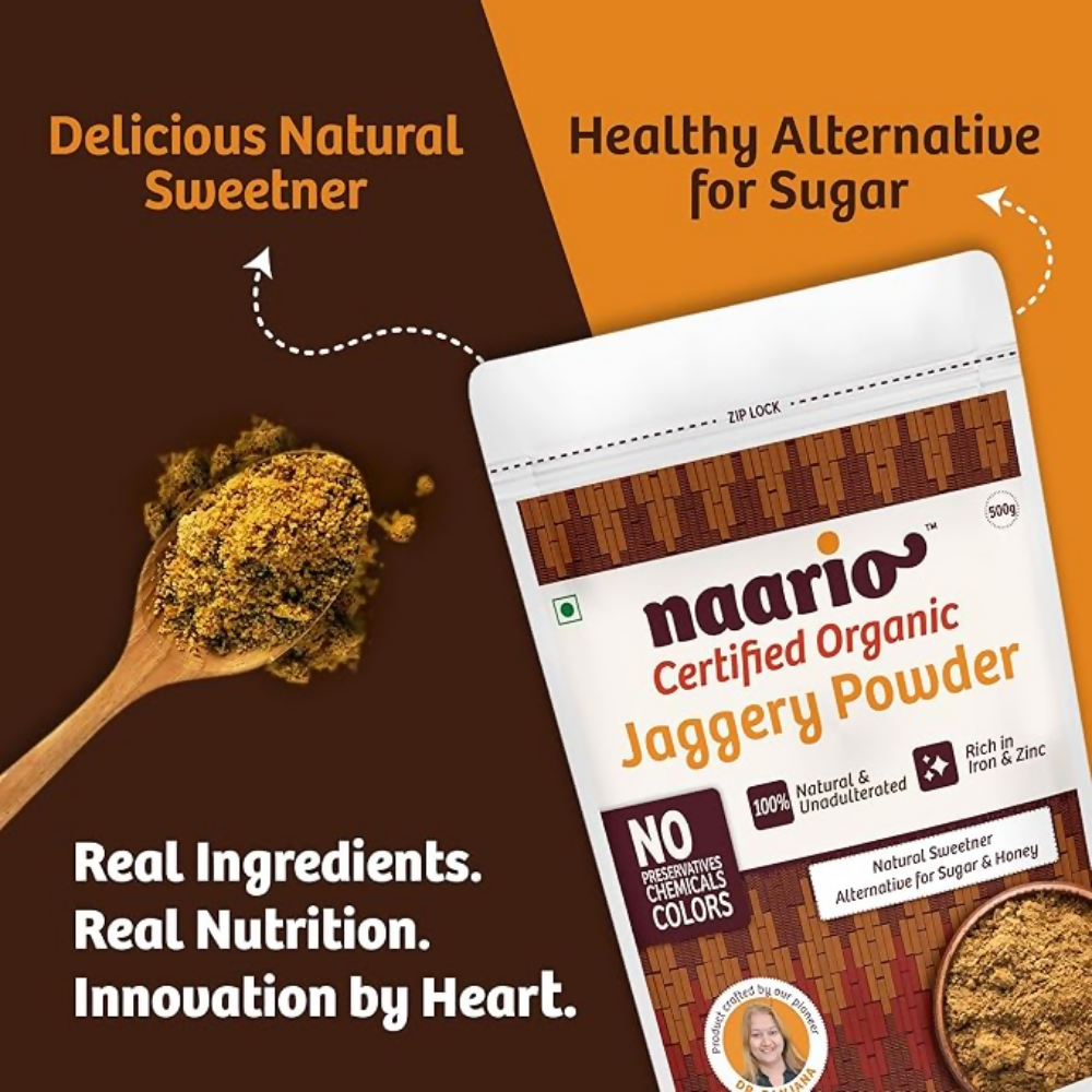 Naario Organic Jaggery Powder Naario