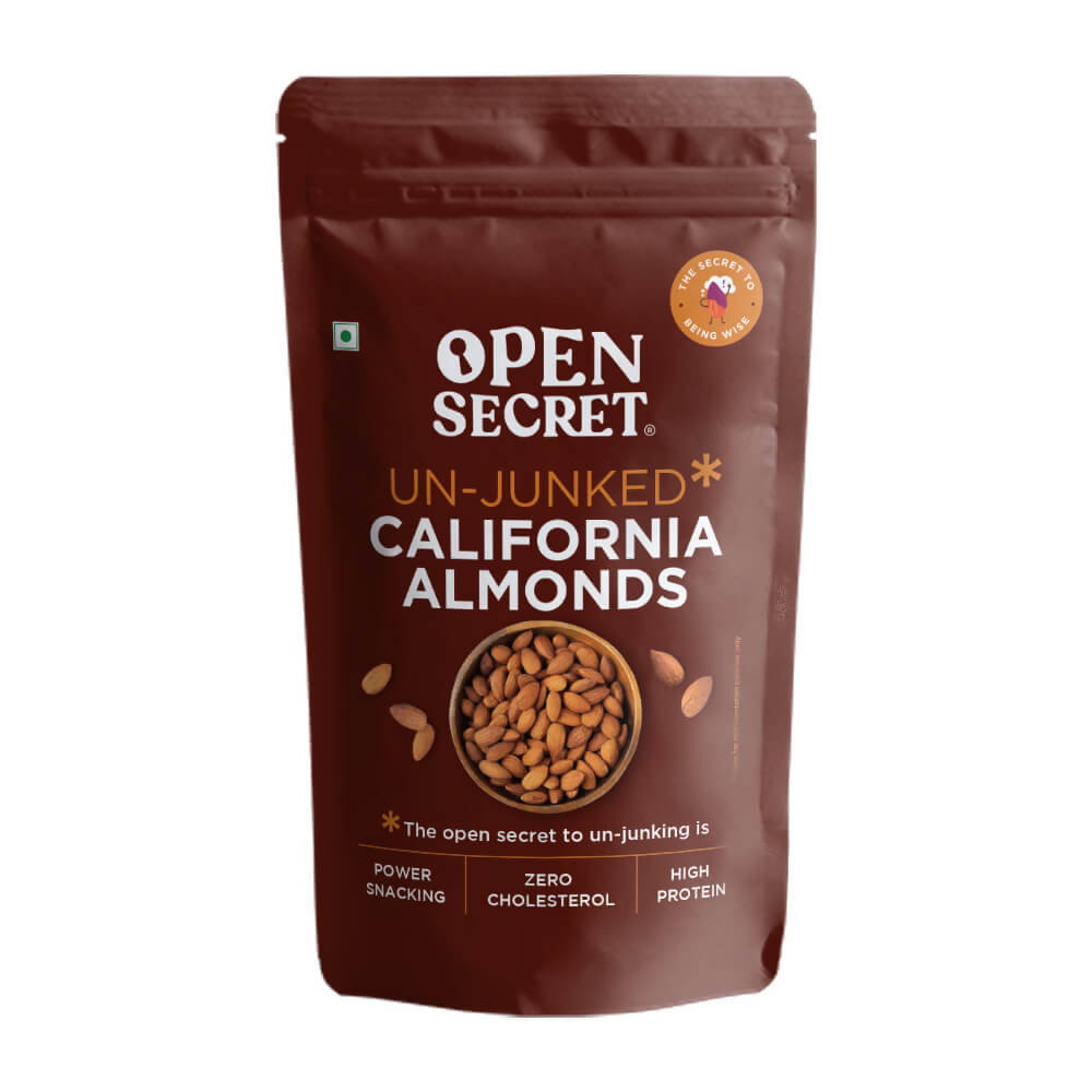 Open Secret Un-Junked California Almonds - Safuron