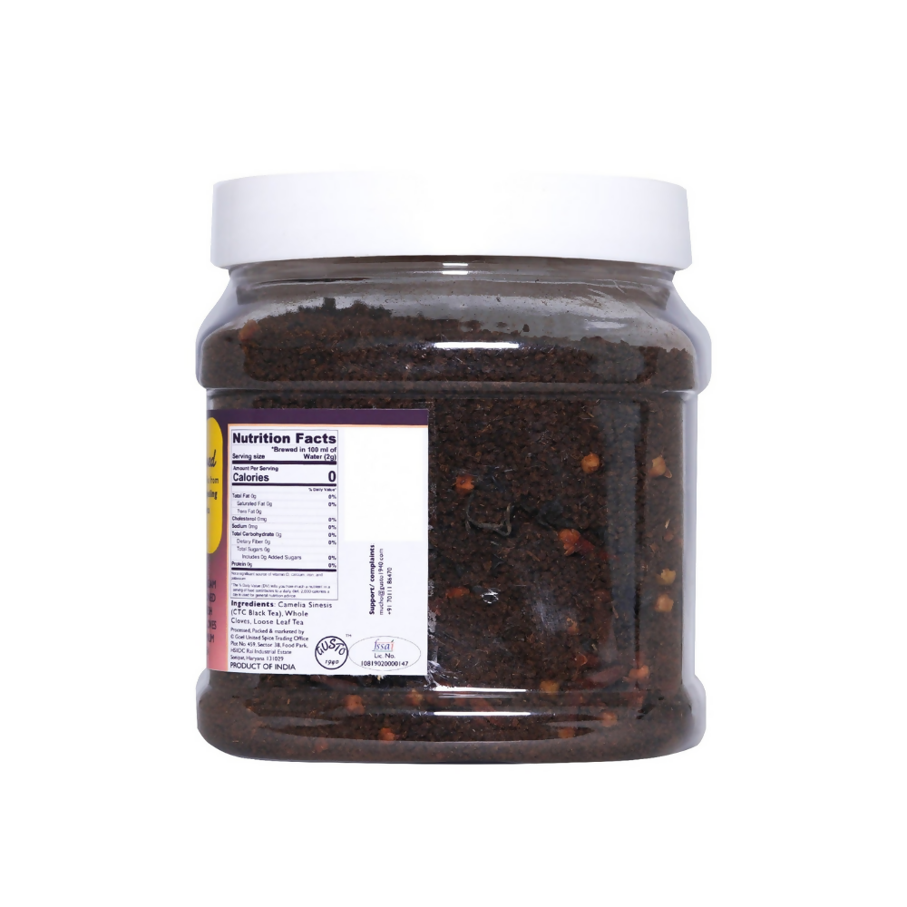 Tassyam Organics Strong Assam Clove Tea - Jar Tassyam Organics