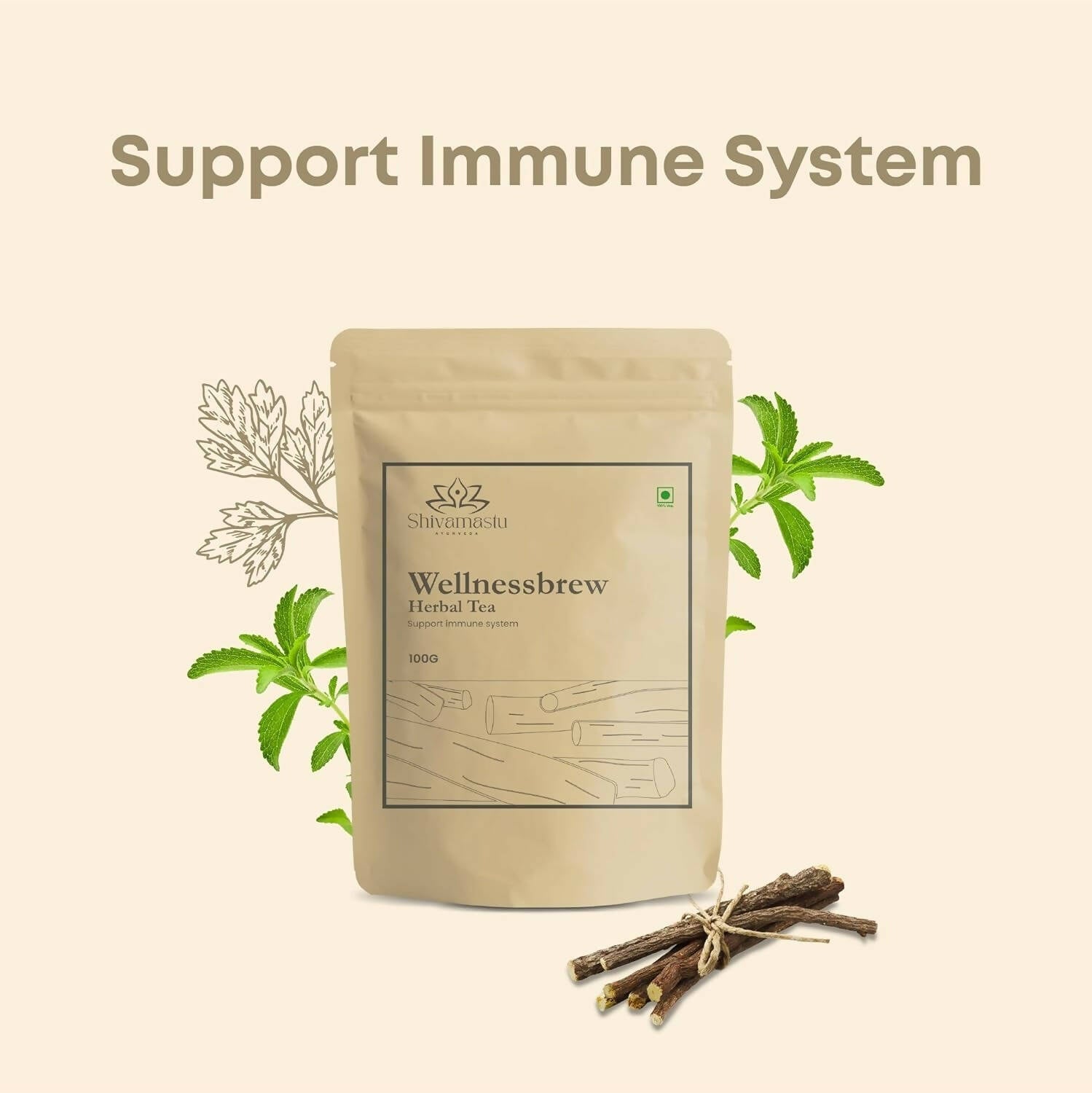 Shivamastu Ayurveda Wellnessbrew Herbal Tea Shivamastu Ayurveda
