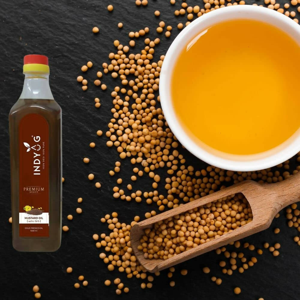 Indyug Cold Pressed Mustard Oil Indyug