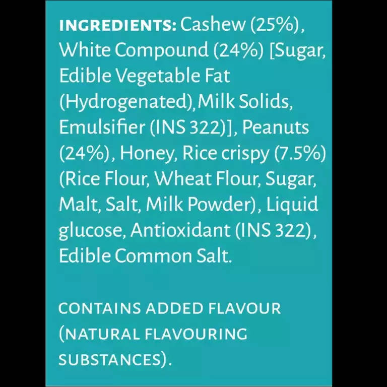 Open Secret White Choco Cashew Nutty Cookies Genie India