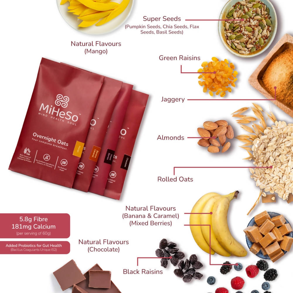 Open Secret MiHeSo Overnight Oats (Assorted) Open Secret