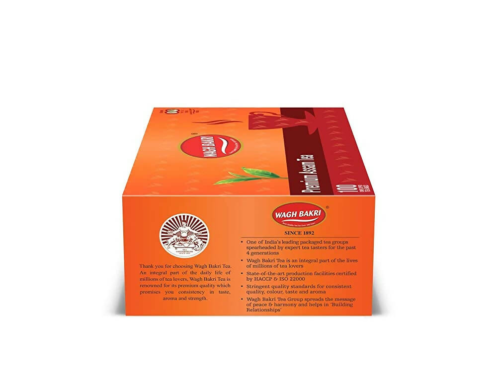 Wagh Bakri Premium Assam Tea Bags Wagh Bakri