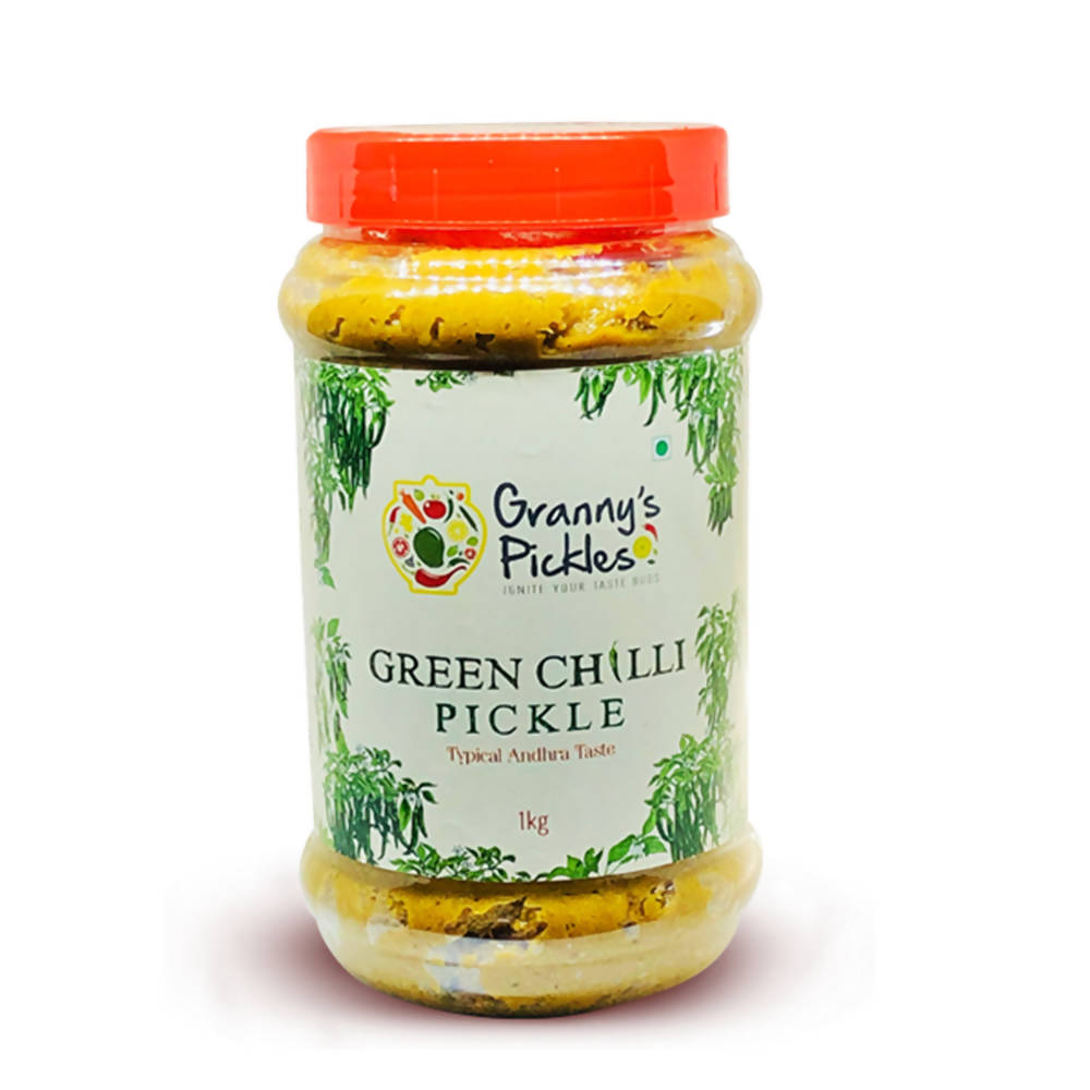 Granny's Pickles Green Chilli Pickle - Safuron