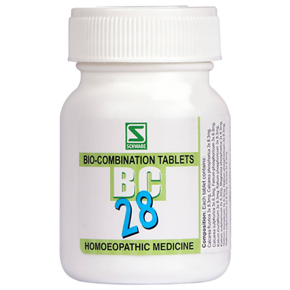 Dr. Willmar Schwabe India Bio-Combination 28 (BC 28) Tablet - Safuron Naturals
