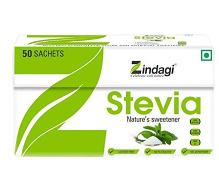 Zindagi Stevia Nature's Sweetener Sachets Zindagi