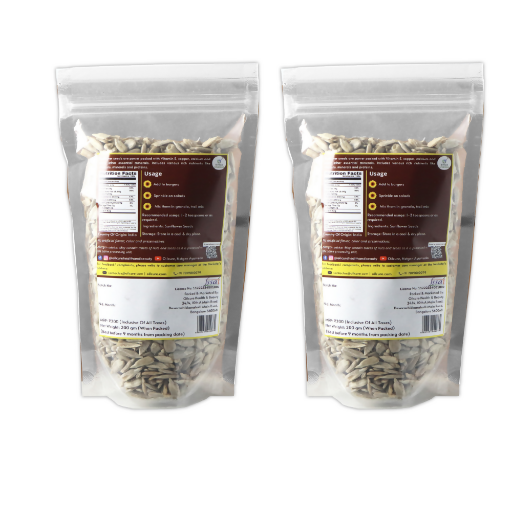 Nxtgen Ayurveda Sunflower Seeds Nxtgen Ayurveda