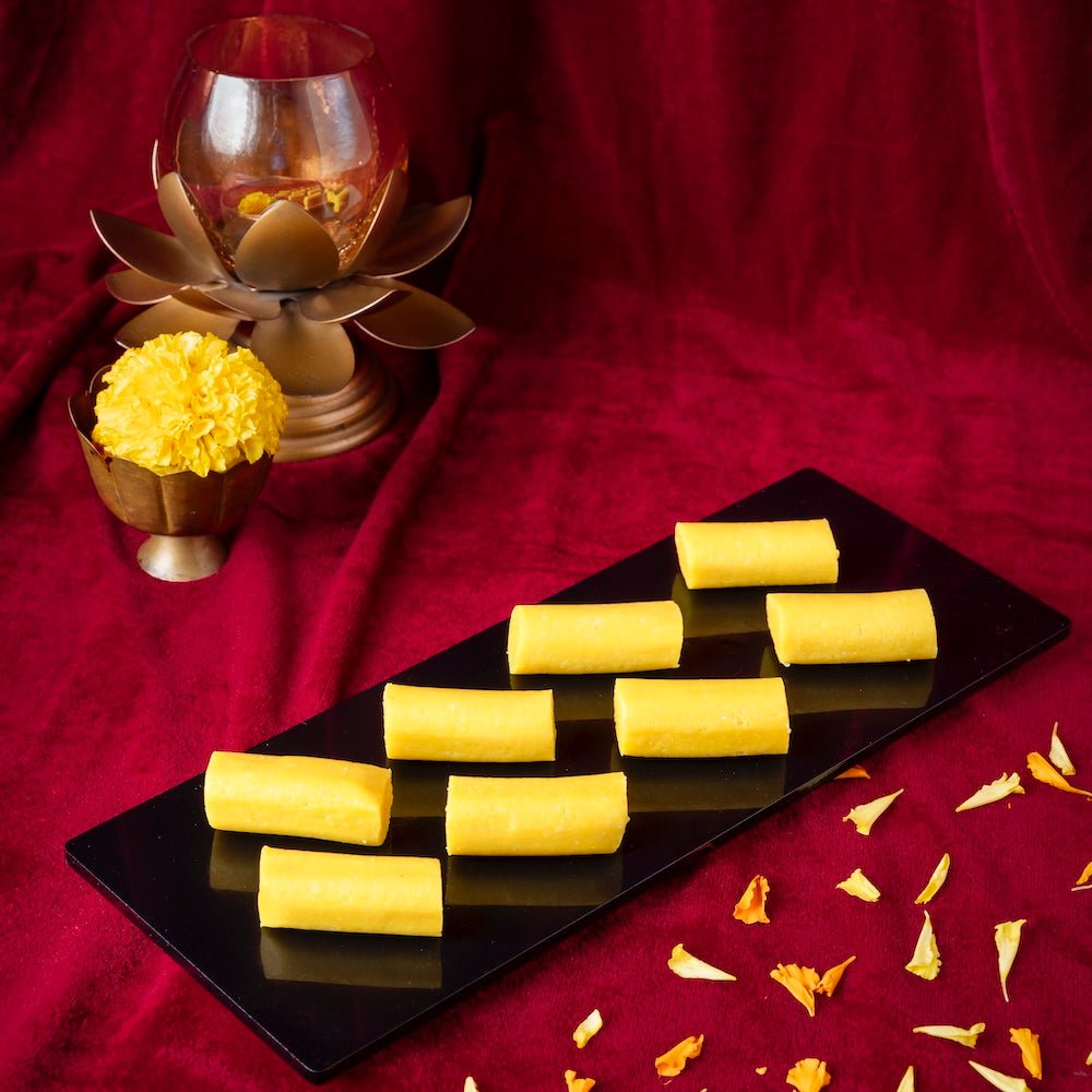 Shree Mithai Kaju Lemon Roll - Safuron