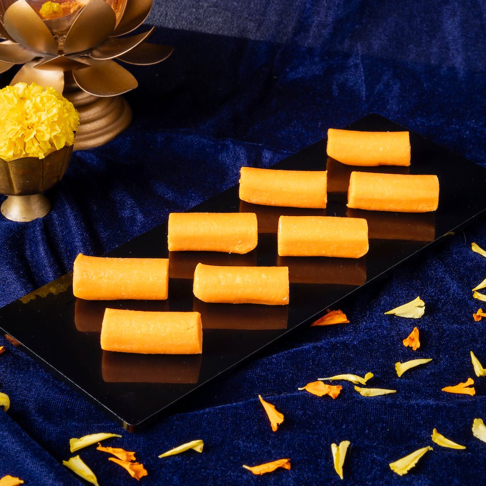 Shree Mithai Kaju Orange Roll - Safuron
