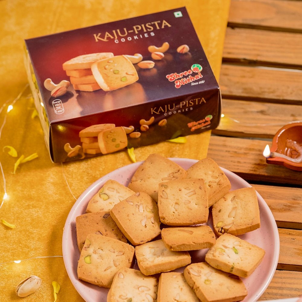 Shree Mithai Kaju Pista Cookies - Safuron