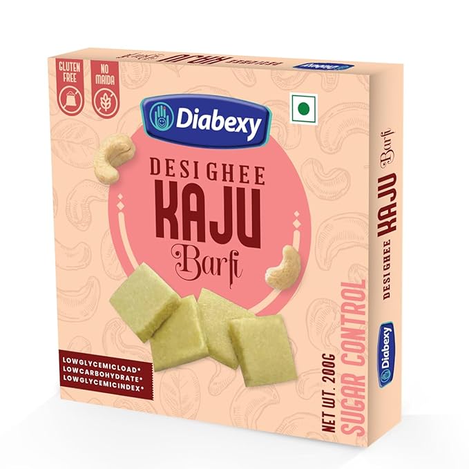 Diabexy Desi Ghee Kaju Barfi Diabexy