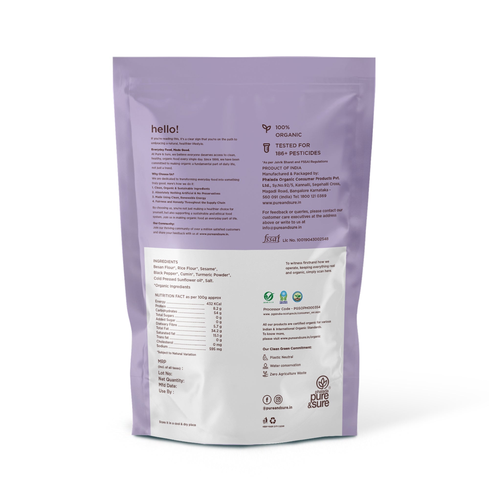 Pure & Sure Organic Kara Sev Pure & Sure