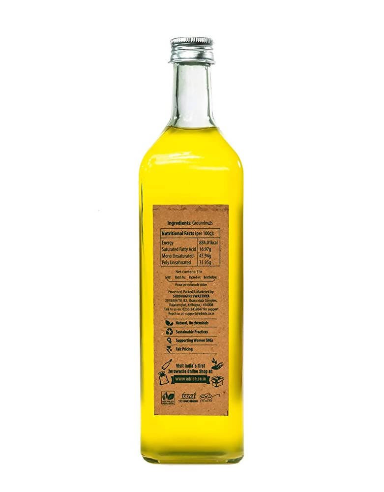 Adrish Wood Pressed Groundnut Oil Adrish