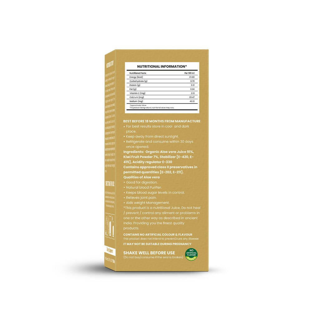 Nutriorg Aloevera Kiwi Juice Nutriorg