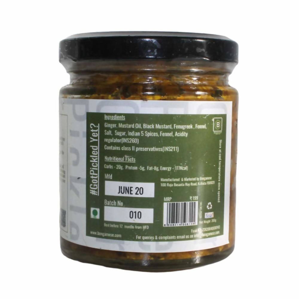 Bengamese Ginger Pickle Bengamese