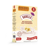 BAKERS Milk Shake Mix - Chocolate, Butterscotch, Vanilla & Strawberry BAKERS
