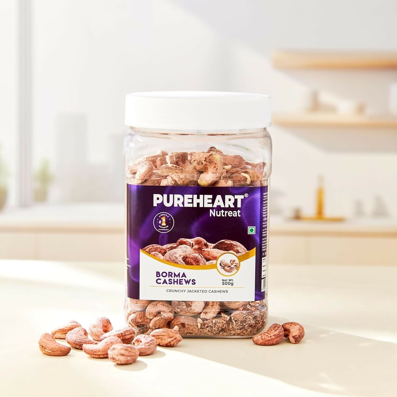 Pureheart Nutreat Borma Cashews Pureheart