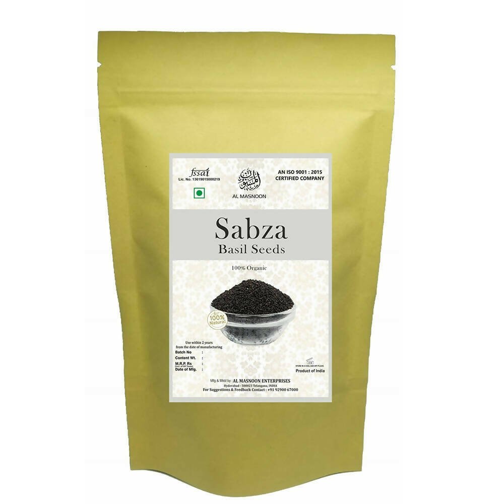 Al Masnoon Sabza Basil Seeds Al Masnoon