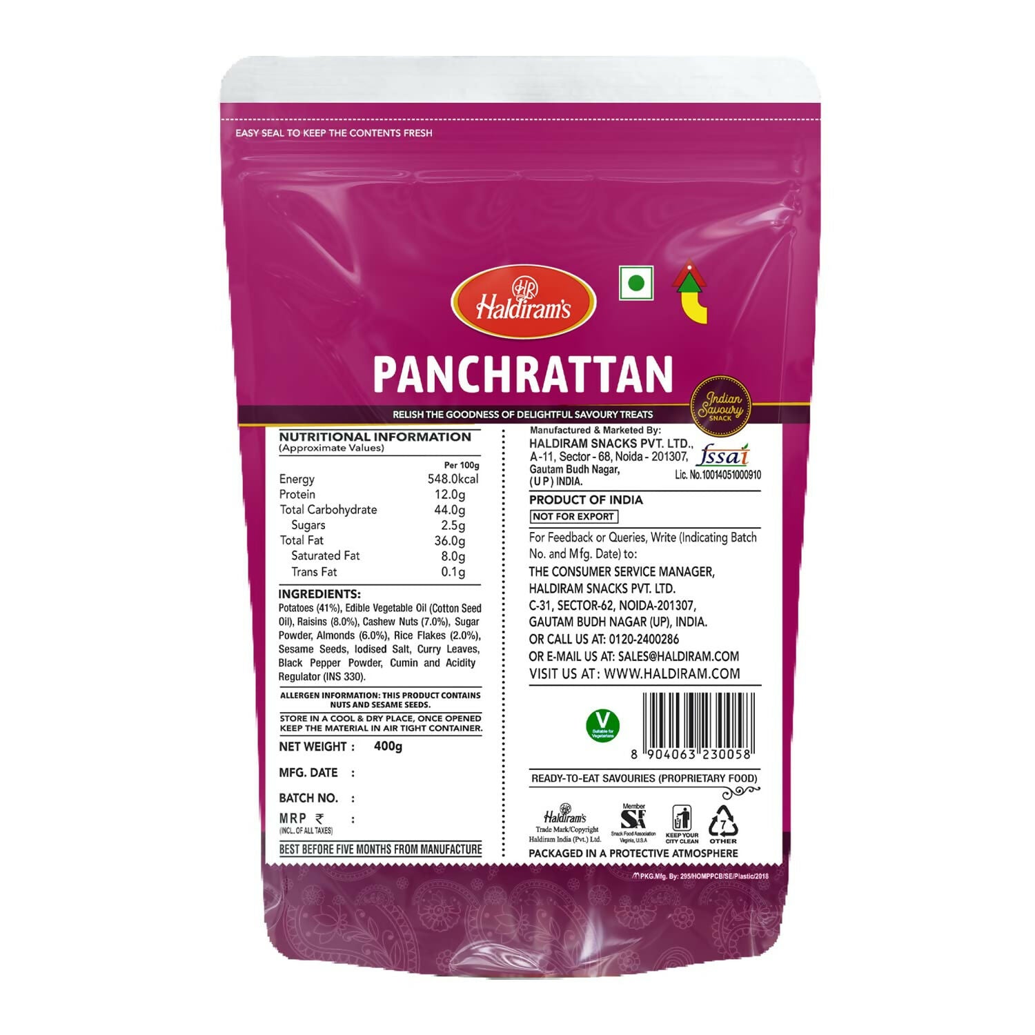 Haldiram's Panchrattan Haldiram's
