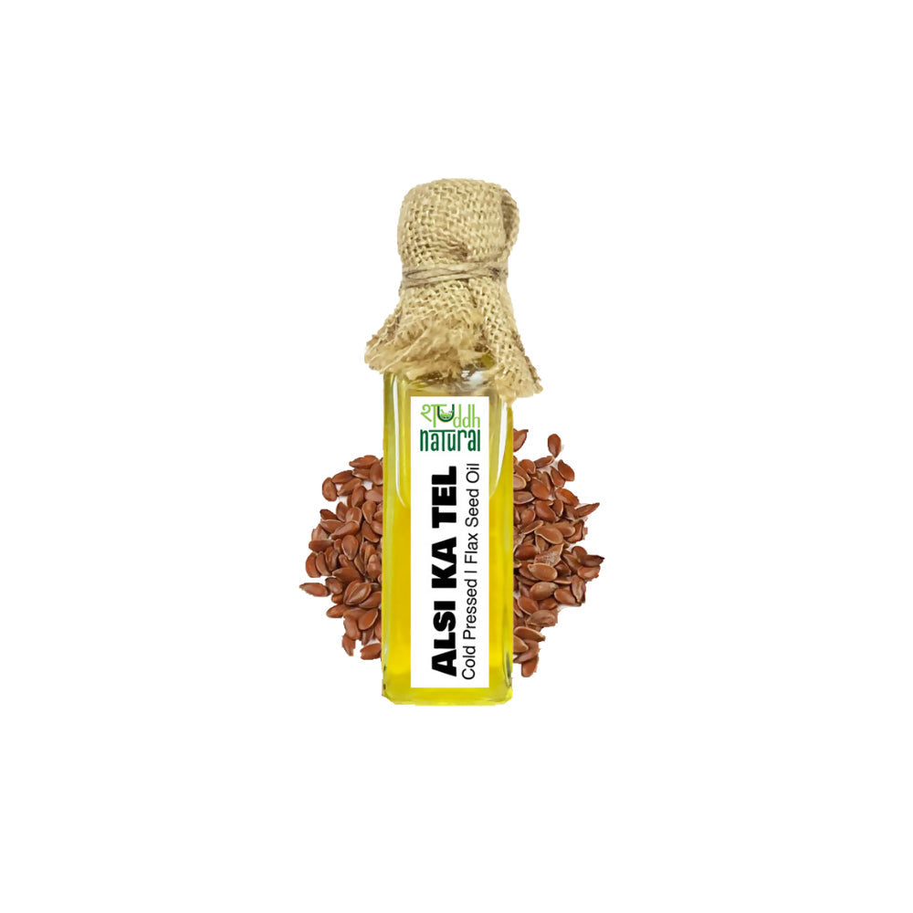 Shuddh Natural Flax Seed Oil Cold Pressed Shuddh Natural