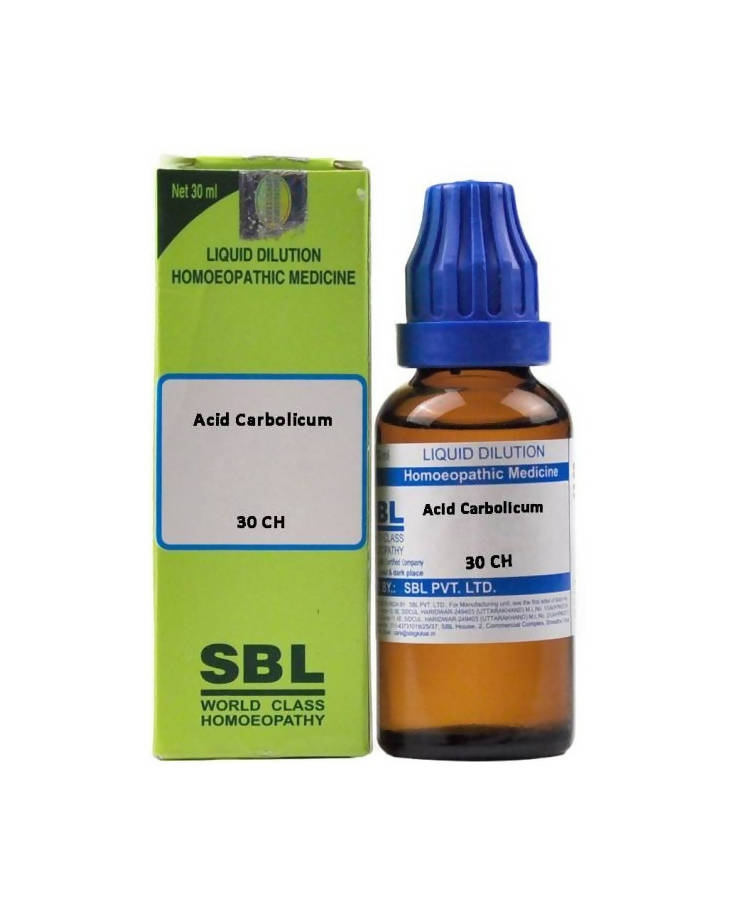 SBL Homeopathy Acid Carbolicum Dilution - Safuron