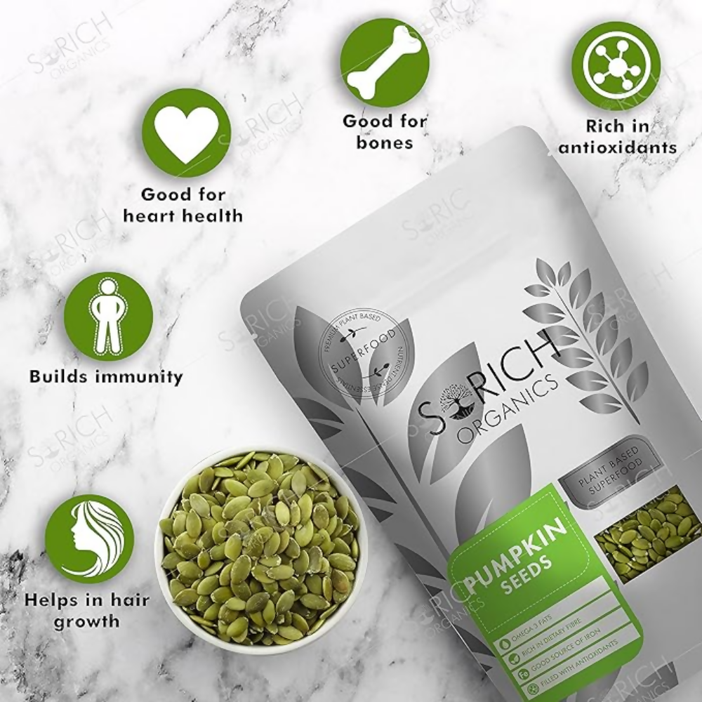 Sorich Organics Raw Flax Seeds + Pumpkin Seeds Sorich