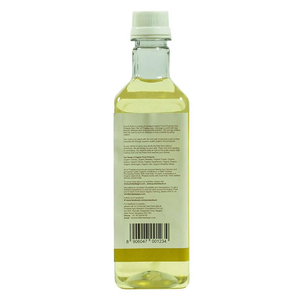 Pure & Sure Organic Cold Pressed Sun Flower Oil Pure & Sure