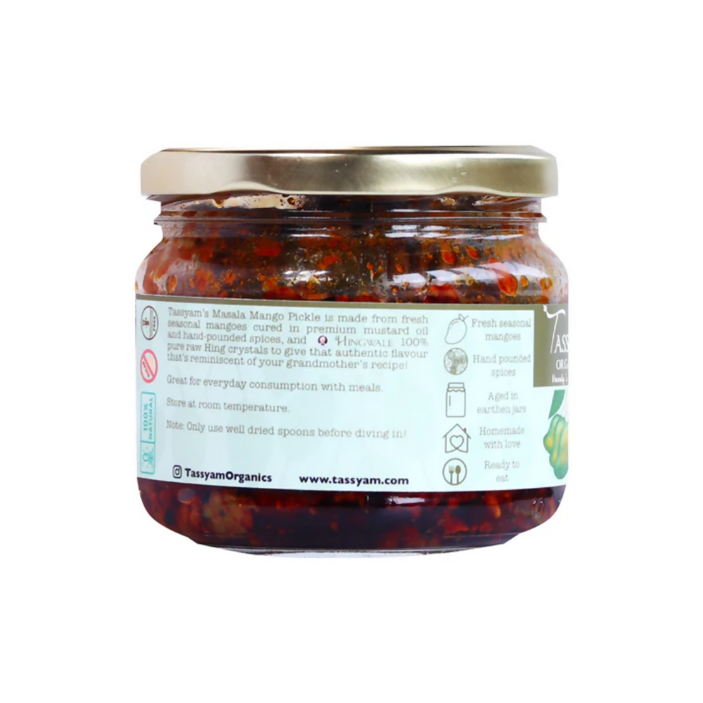 Tassyam Organics Mango Masala Pickle Tassyam Organics