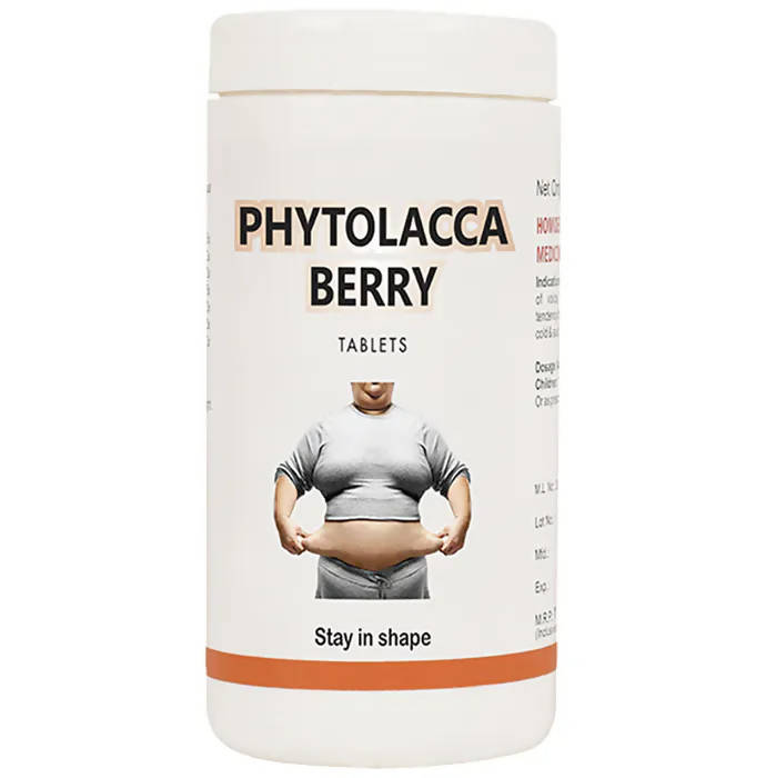 Bakson's Homeopathy Phytolacca Berry Tablets - Safuron Naturals