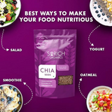Sorich Organics Raw Chia Seeds and Flax Seeds Sorich