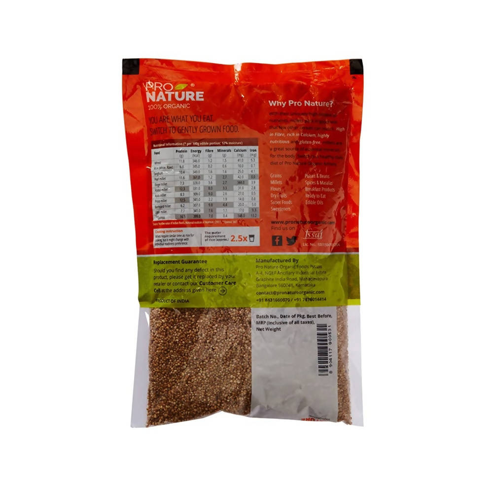 Pro Nature Organic Kodo Millet Pro Nature