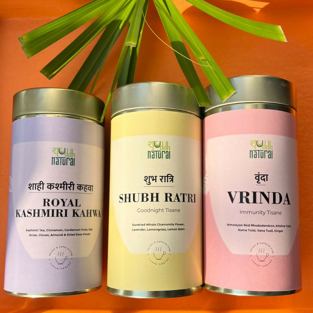 Shuddh Natural Festive Diwali Gift Hamper - Tea Tisane - Safuron