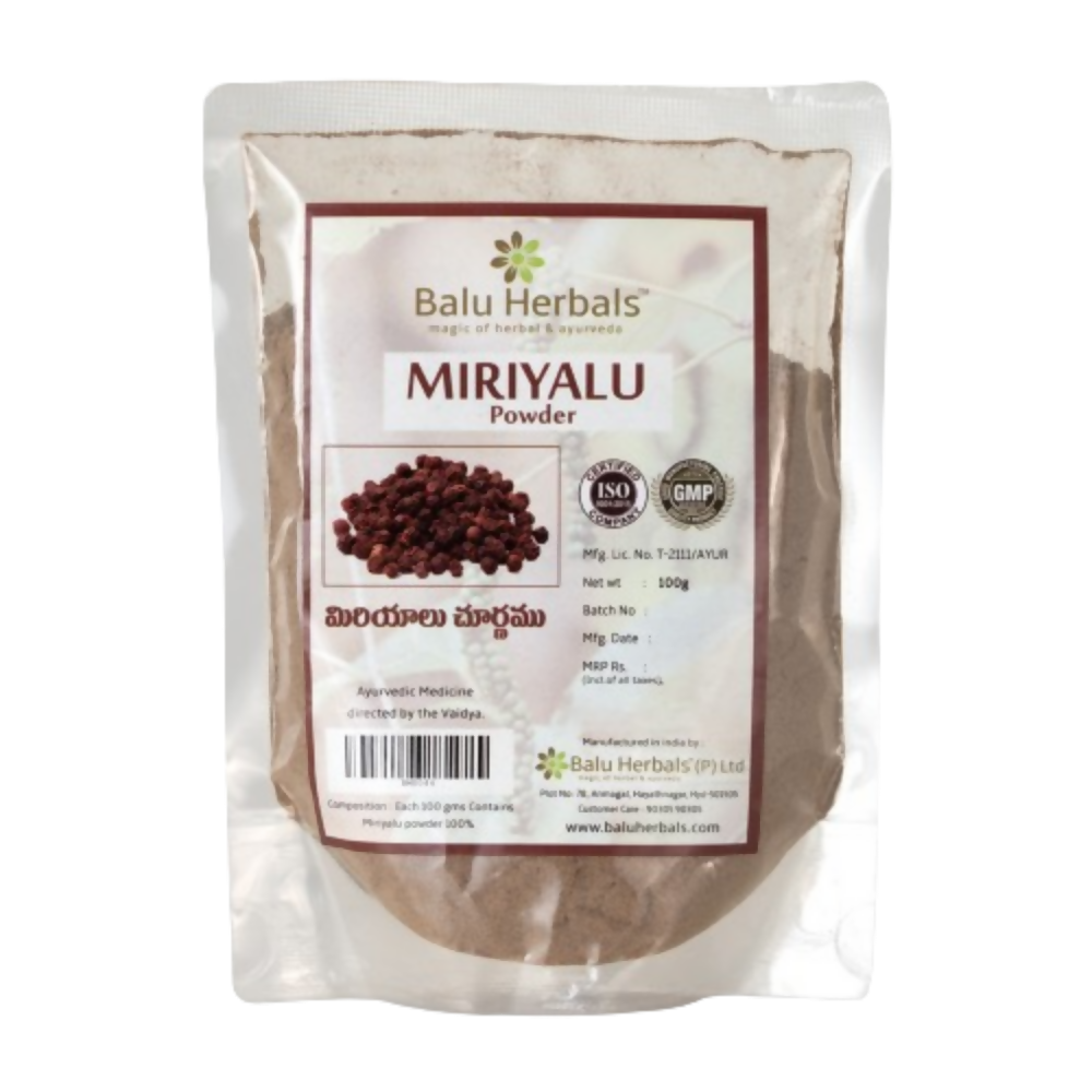 Balu Herbals Marichi (Miryalu) Powder - Safuron