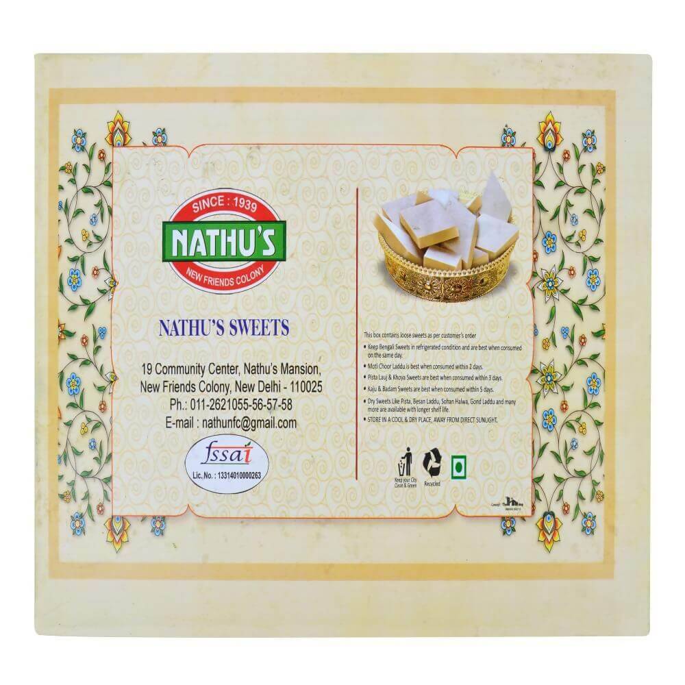 Nathu's Kaju Katli Nathu's