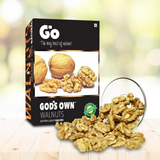 Go Organic Walnut Kernels – Extra Light Halves - Mildy, Earthy Go
