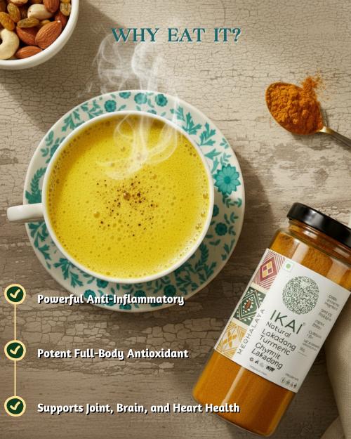 IKAI Natural Lakadong Turmeric IKAI