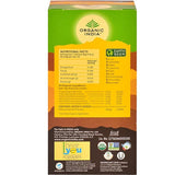 Organic India Tulsi Green Tea Lemon Ginger 25 Tea Bags Organic India